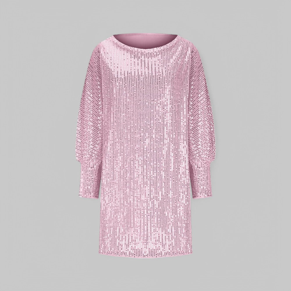 Premium Sequins Cocktail Mini Dress