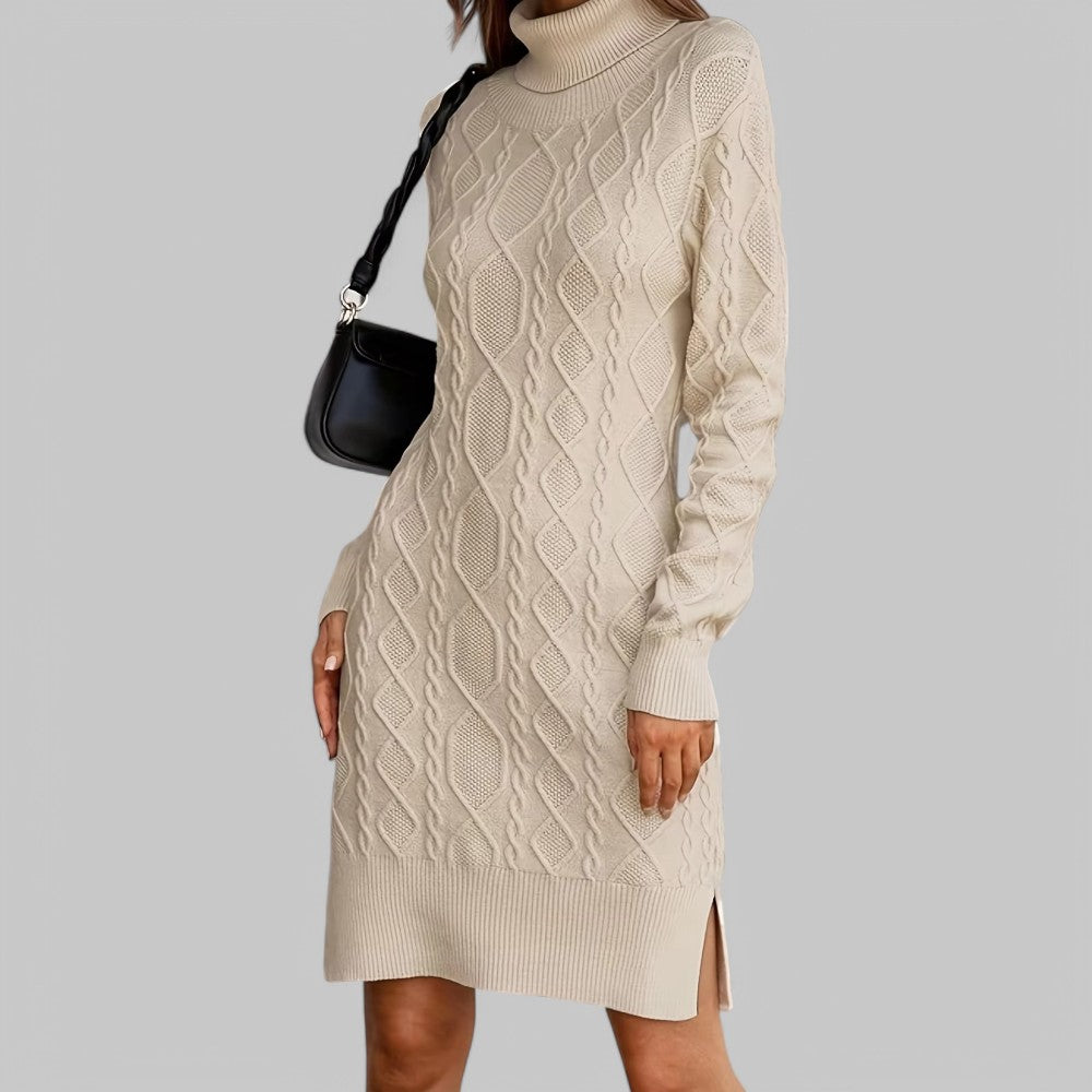 Thick Premium Knit Midi Dress