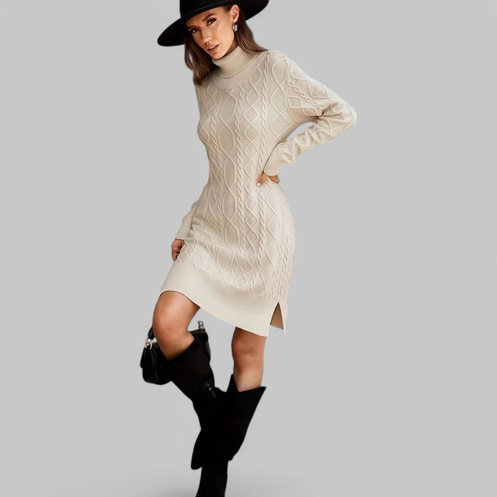 Thick Premium Knit Midi Dress