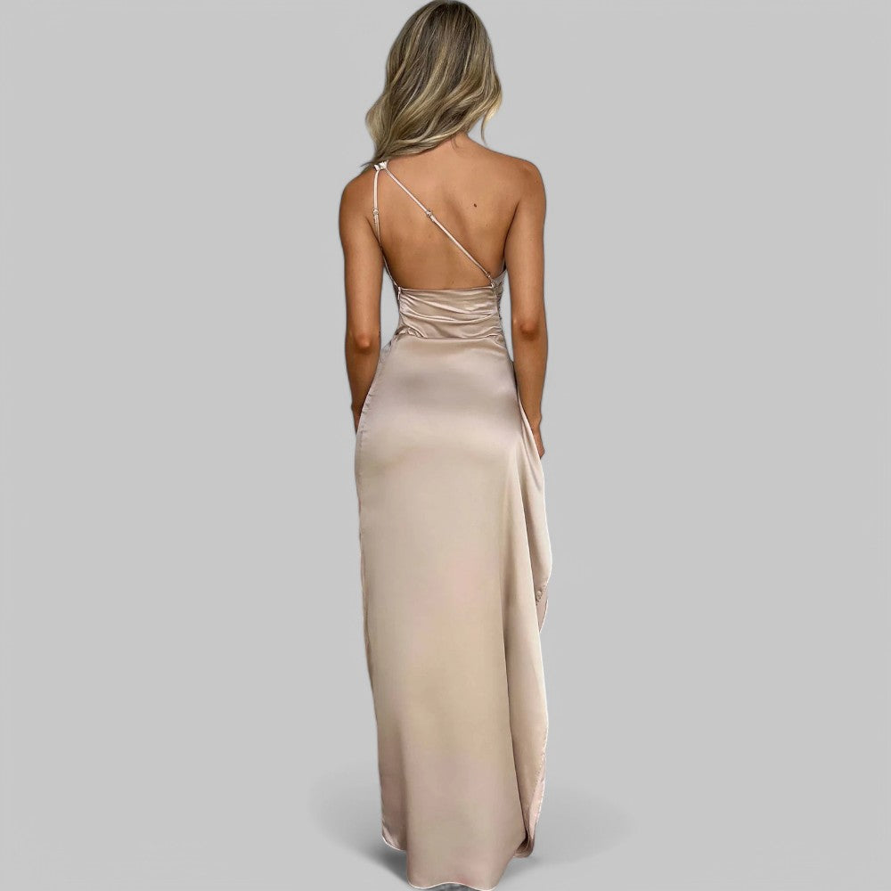 Soft Pleated Maxi Dress