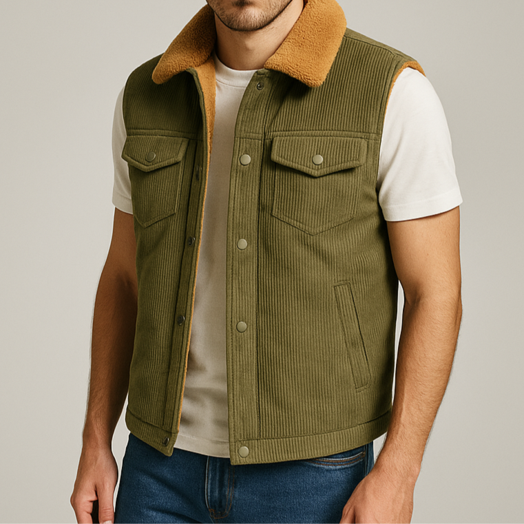 Warm Sleeveless Gilet Jacket