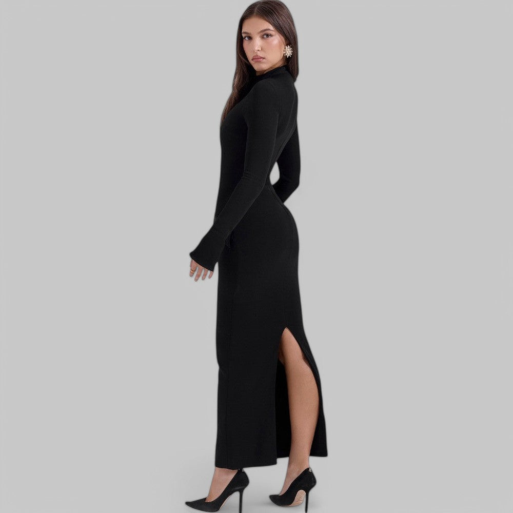 Women's Elastic Bodycon Maxi Dress